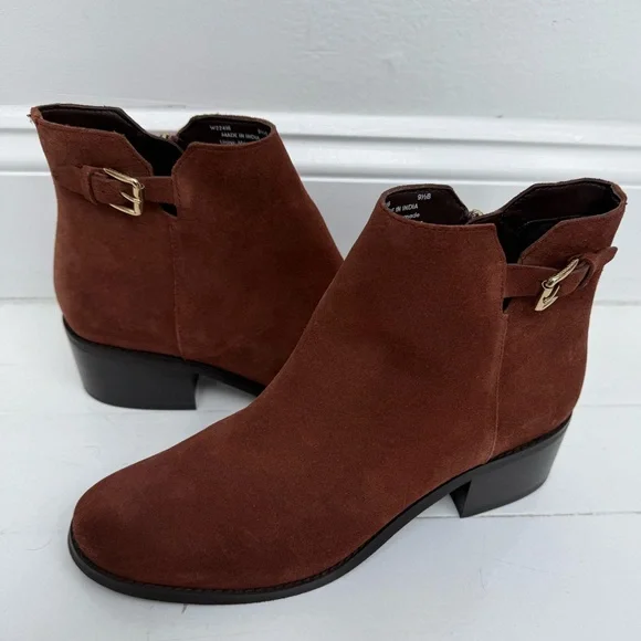 NWOT Cole Haan Haidyn Suede Ankle Boots - Picture 2 of 9